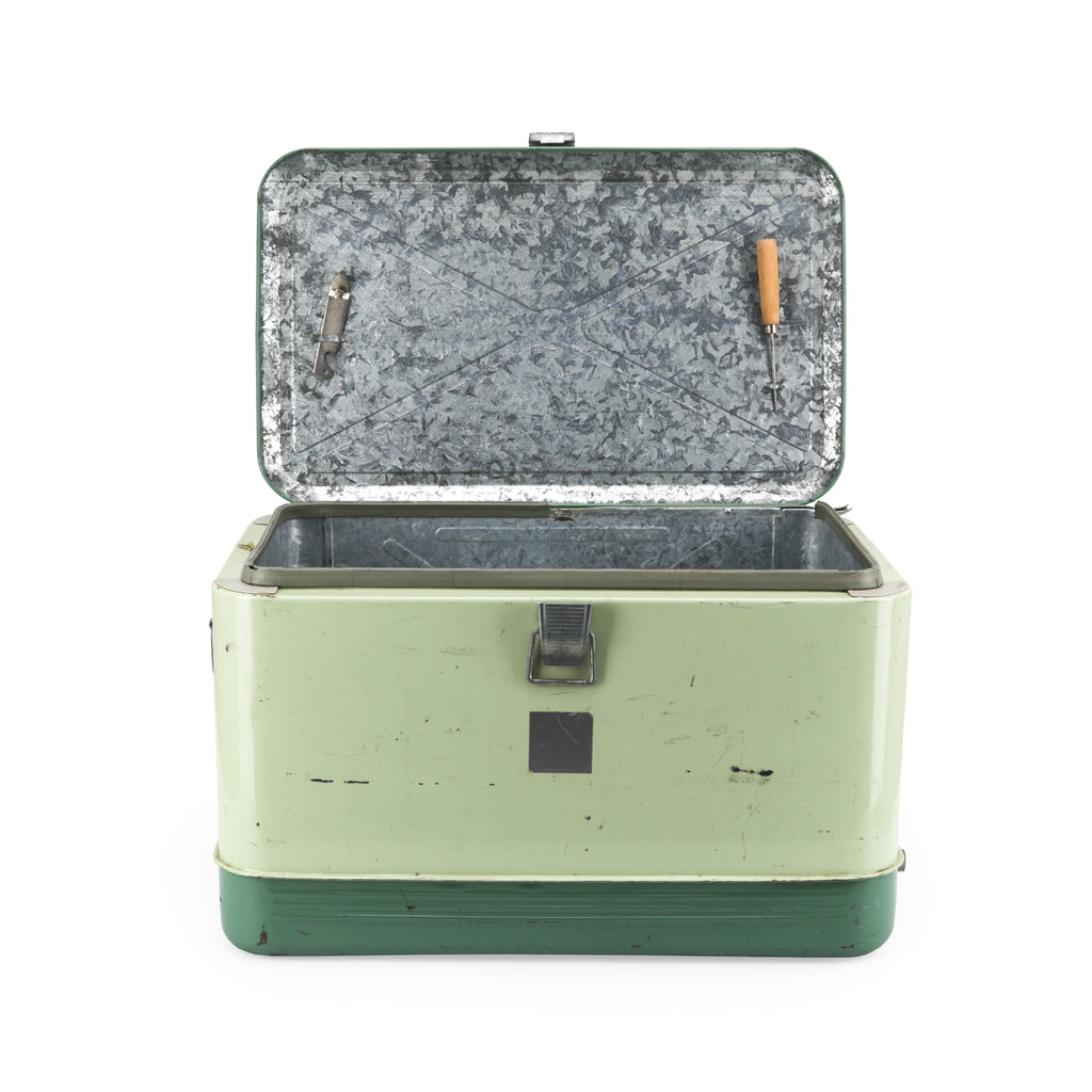 Green Two Toned Cooler