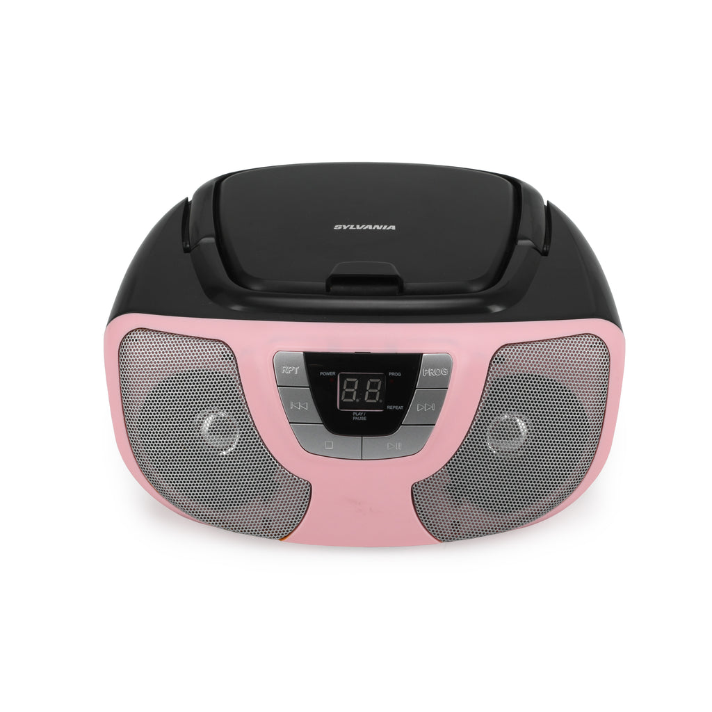 Pink / Black Sylvania Boombox