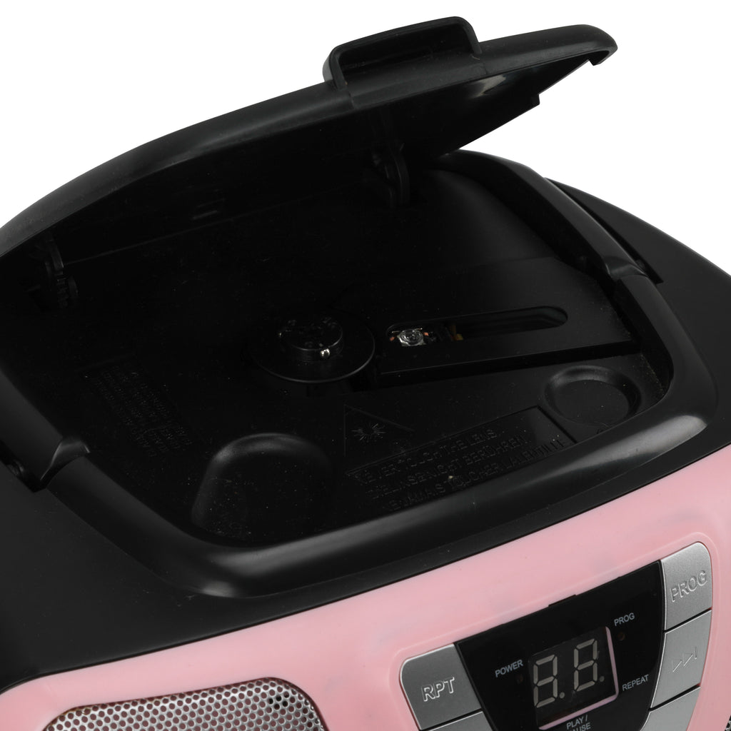 Pink / Black Sylvania Boombox