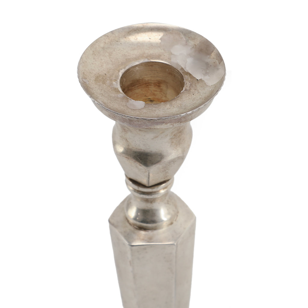 Vintage Silver Candle Holders