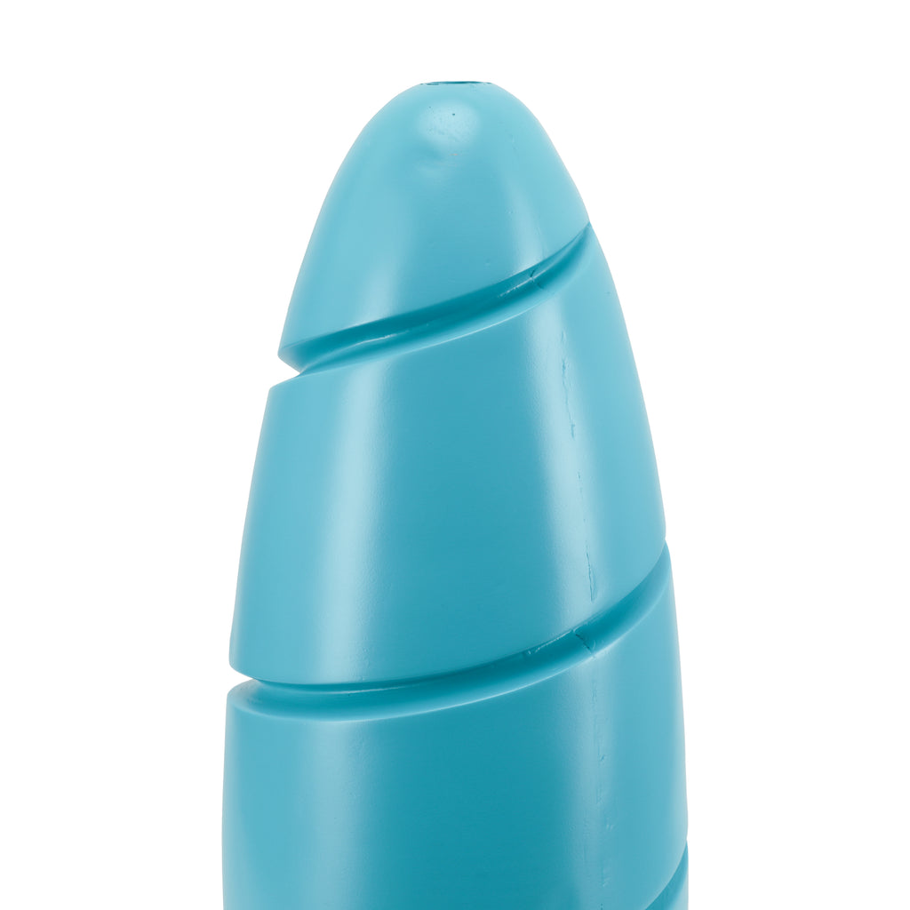 Light Blue Acrylic Oval Sculpture (A+D)