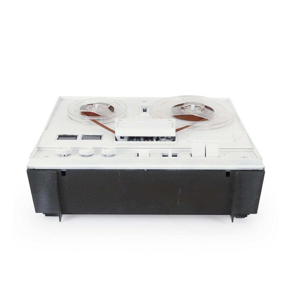 White & Reel To Reel Tape Deck