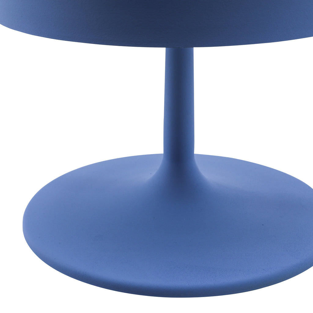 Periwinkle Blue Painted Table Lamp