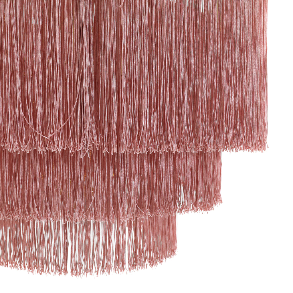 Pink & Gold Chandelier