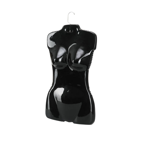 Black Female Mannequin Torso Hanger