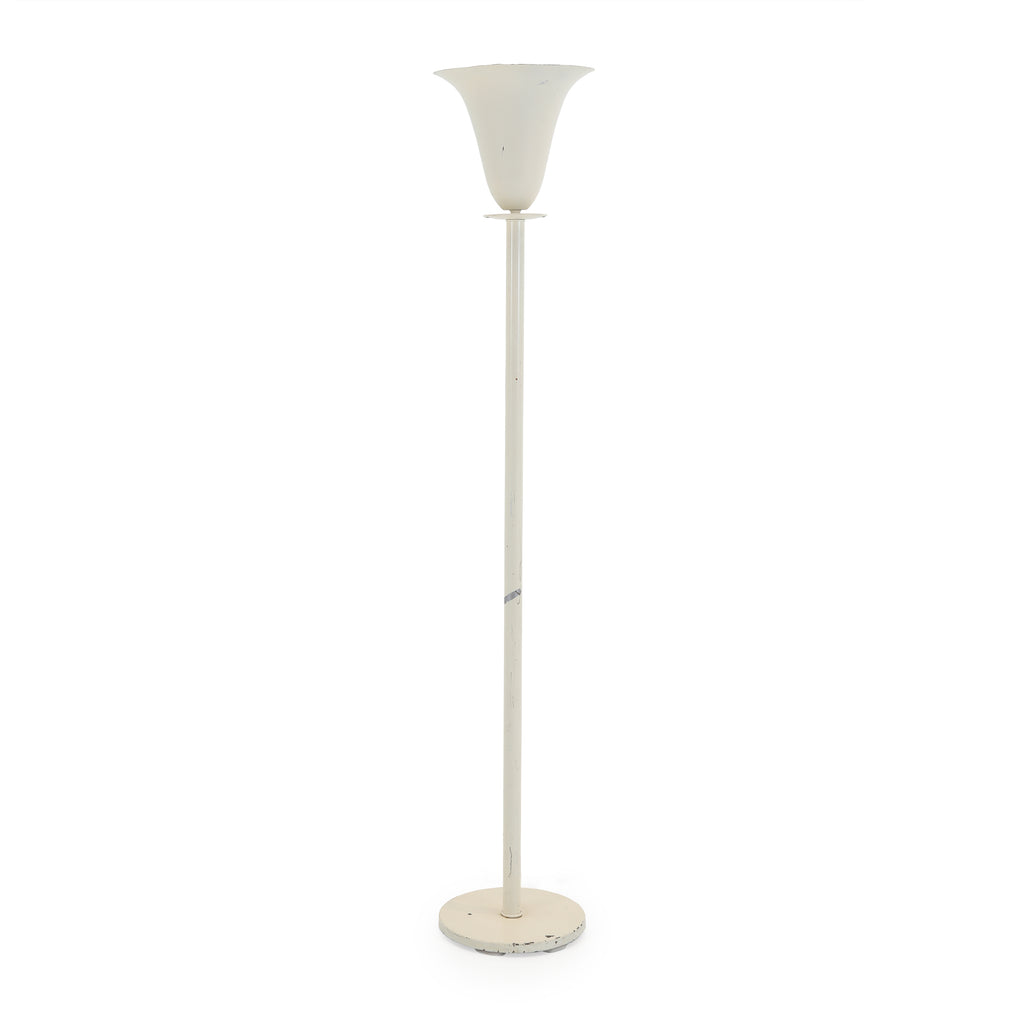 Off White Plain Torchiere