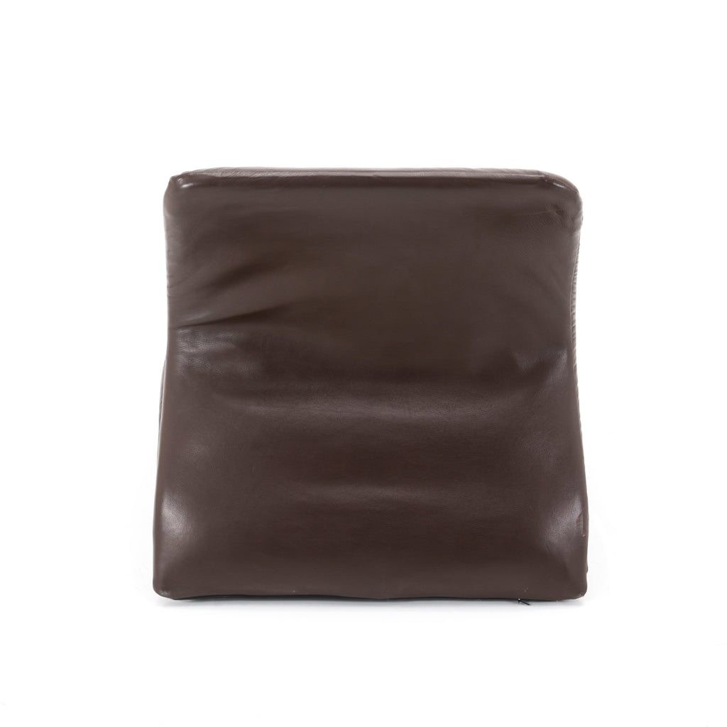 Brown Leather Ribbon Chair