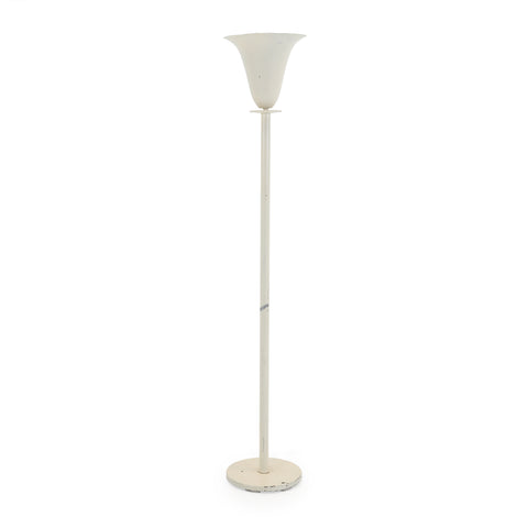 Off White Plain Torchiere