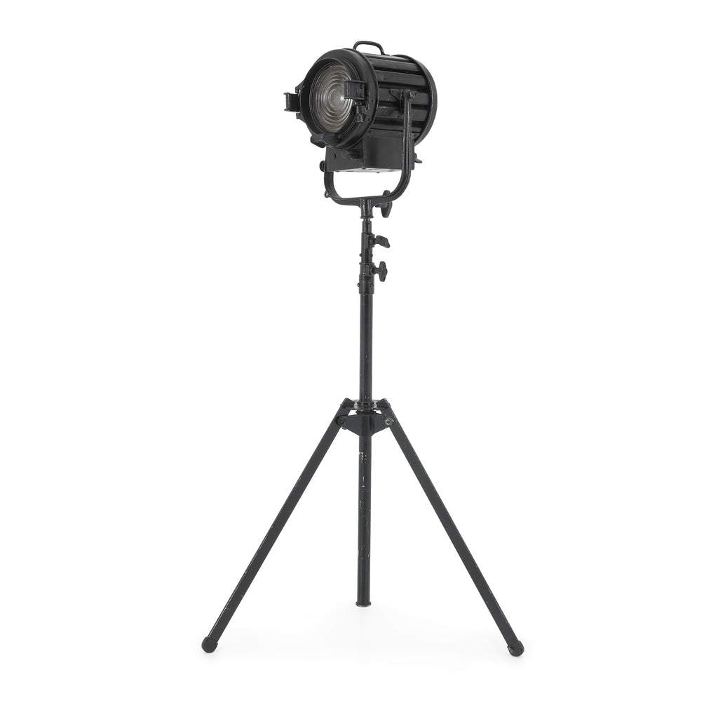 Black Metal Spotlight Floor Lamp