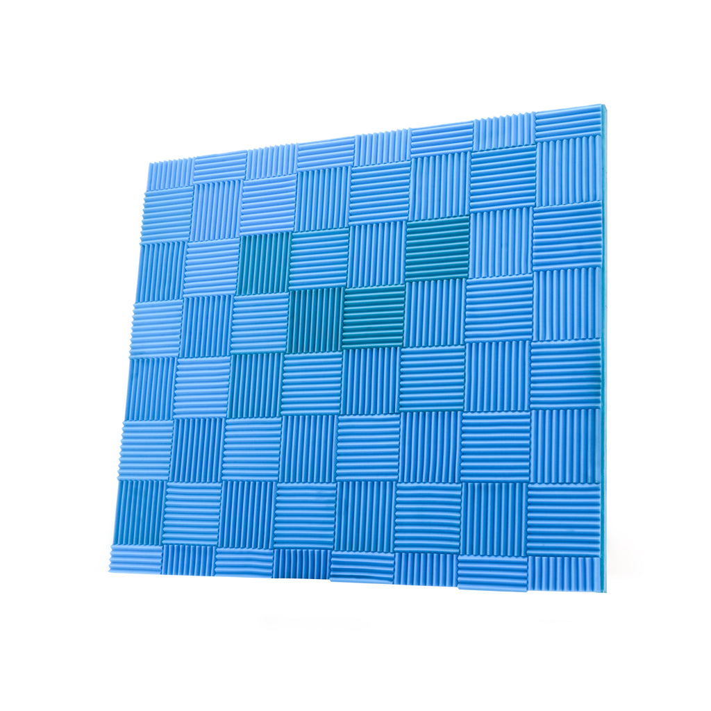 Blue Foam Acoustic Panel Baffle Wall