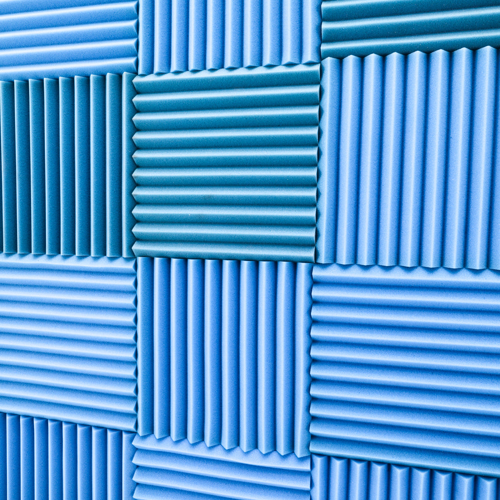 Blue Foam Acoustic Panel Baffle Wall