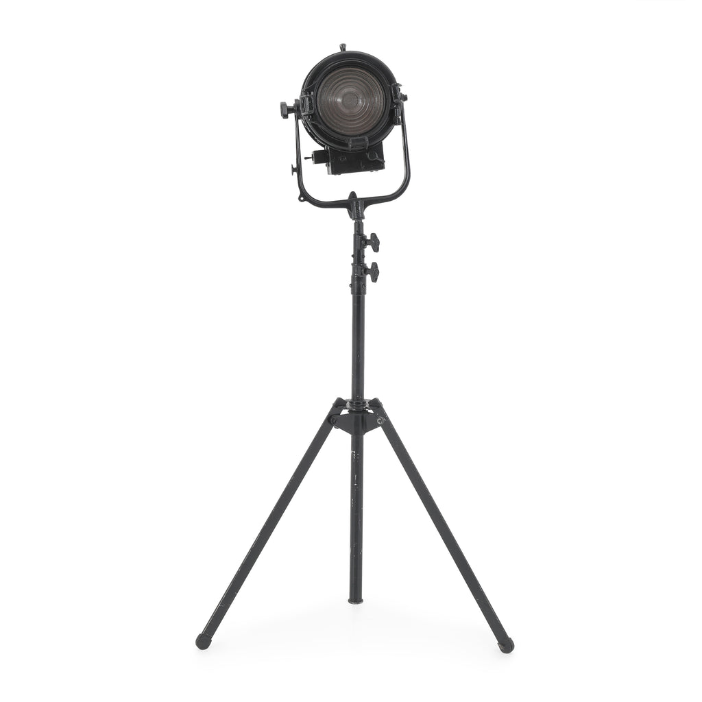 Black Metal Spotlight Floor Lamp