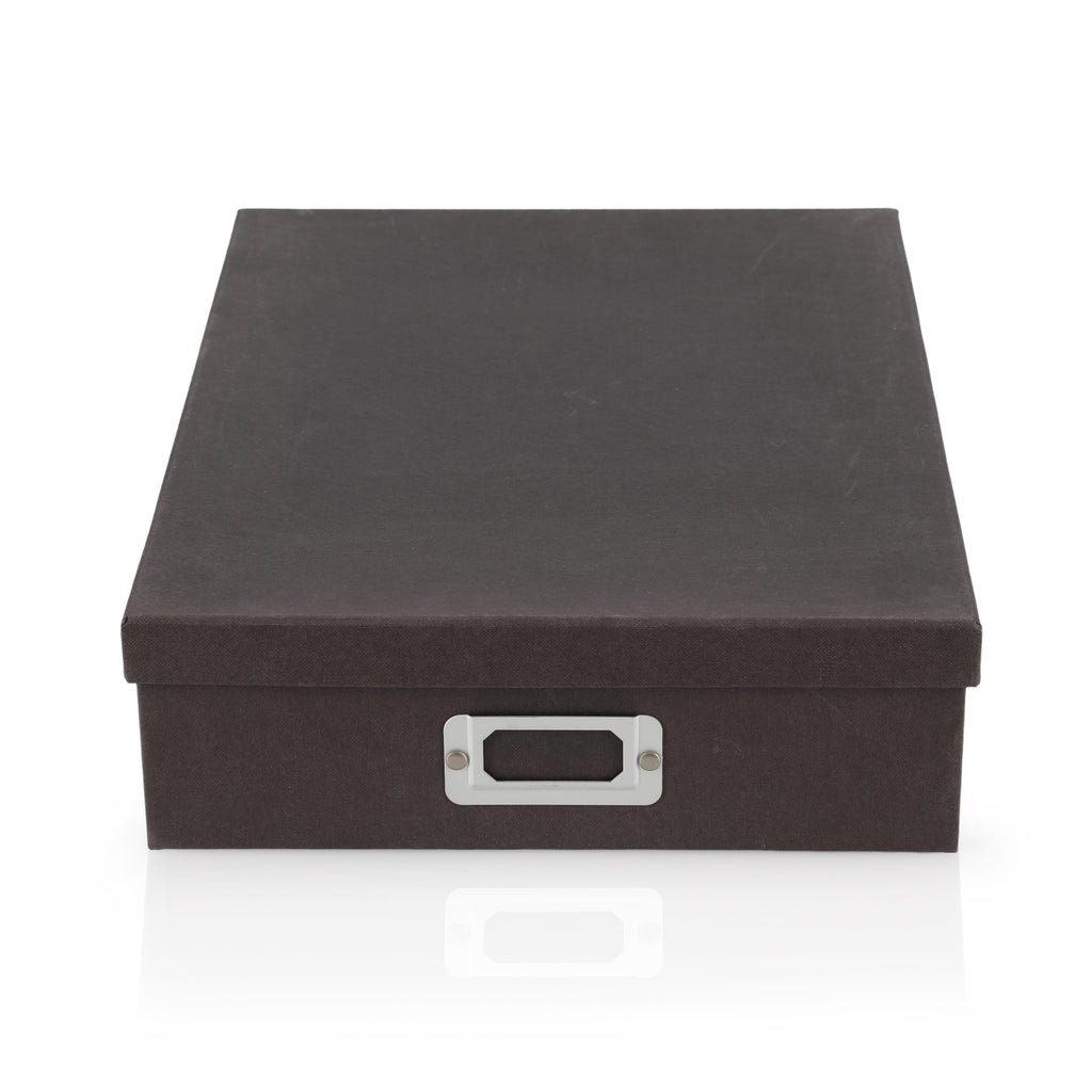 Dark Grey Office Storage Box