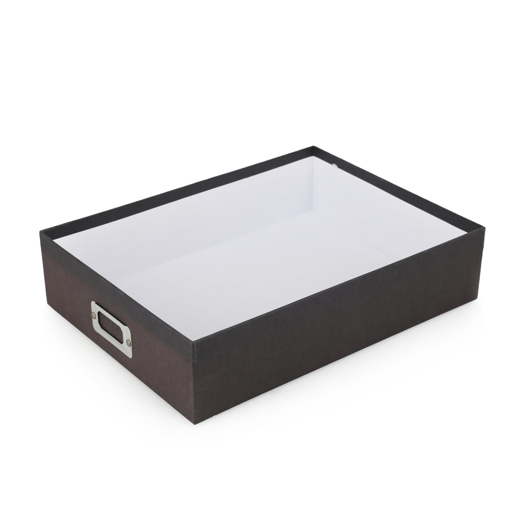 Dark Grey Office Storage Box