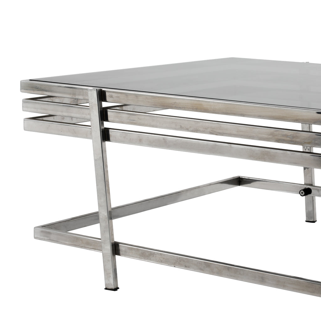 Chrome & Glass Coffee Table