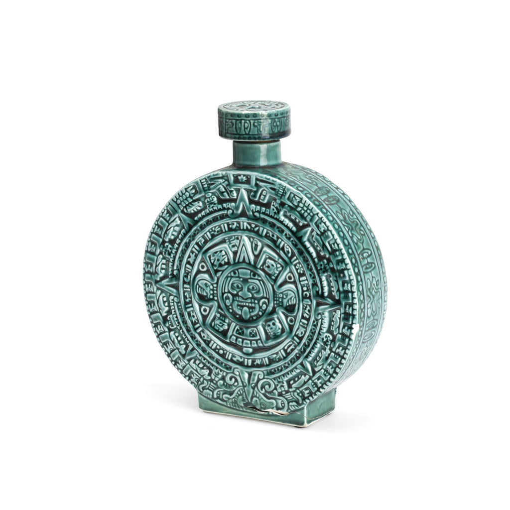Green Aztec Flask (A+D)