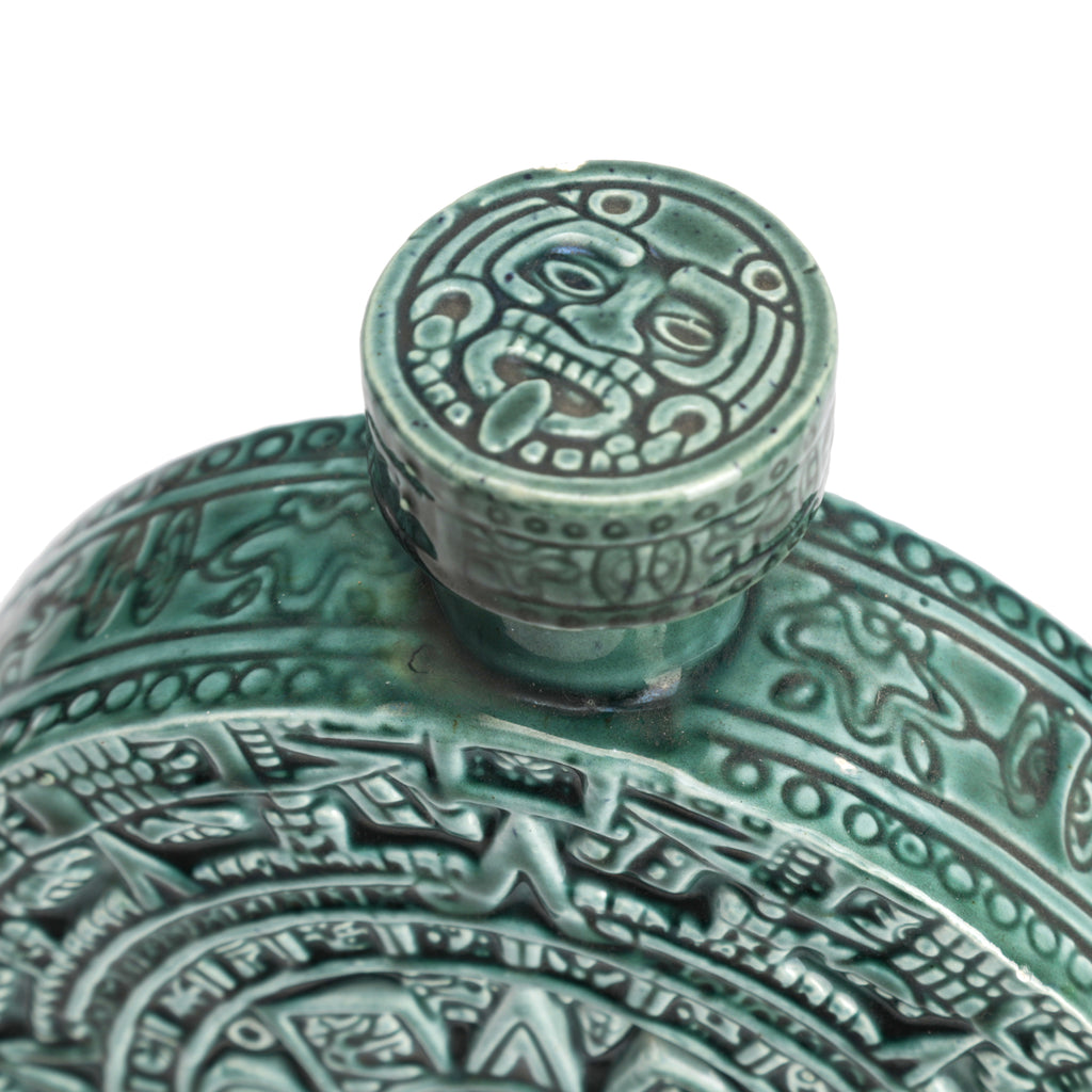 Green Aztec Flask (A+D)