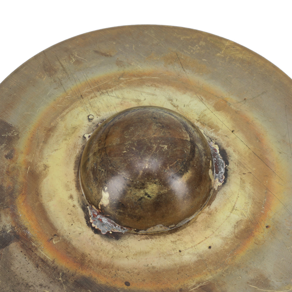 Small Brass Welded Saturn Sculpture Pair