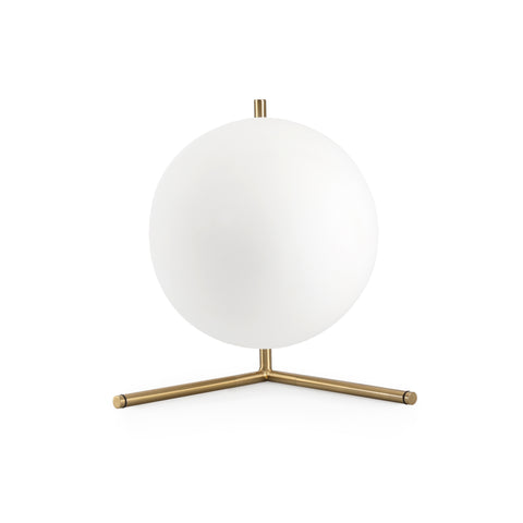 Gold Brass Orb Lamp