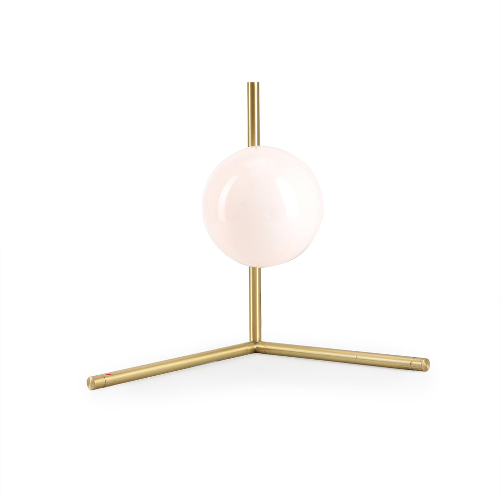 Gold Orb Lamp