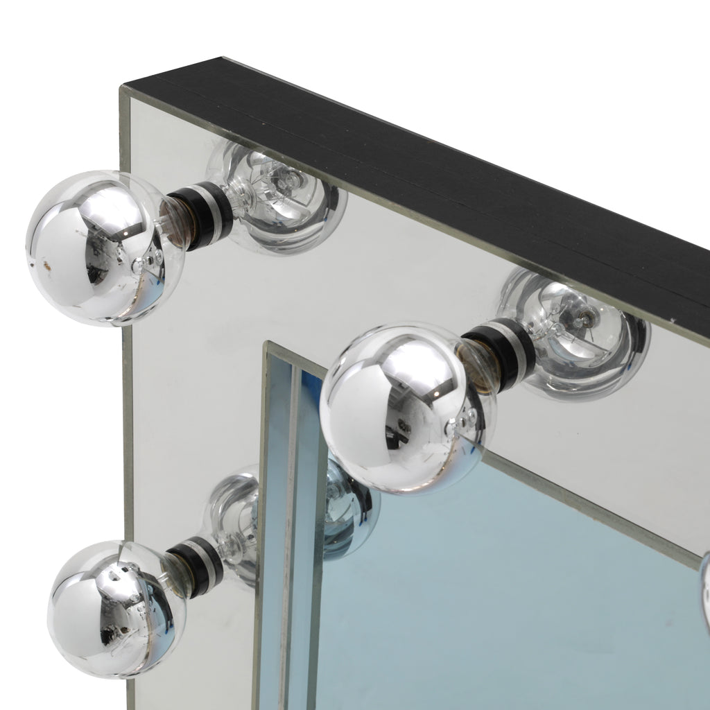 Large Chrome Vanity Mirror