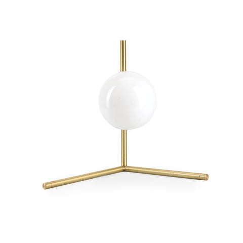 Gold Orb Lamp