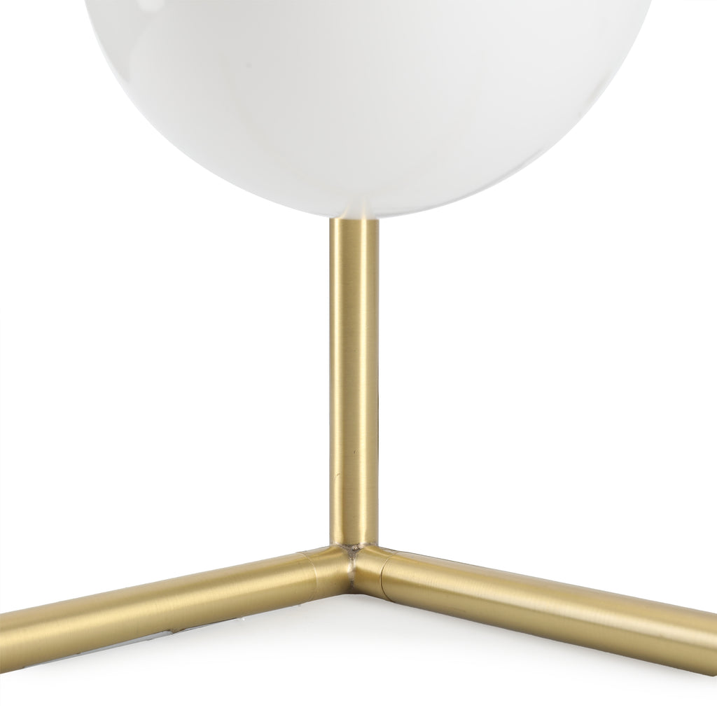 Gold Orb Lamp