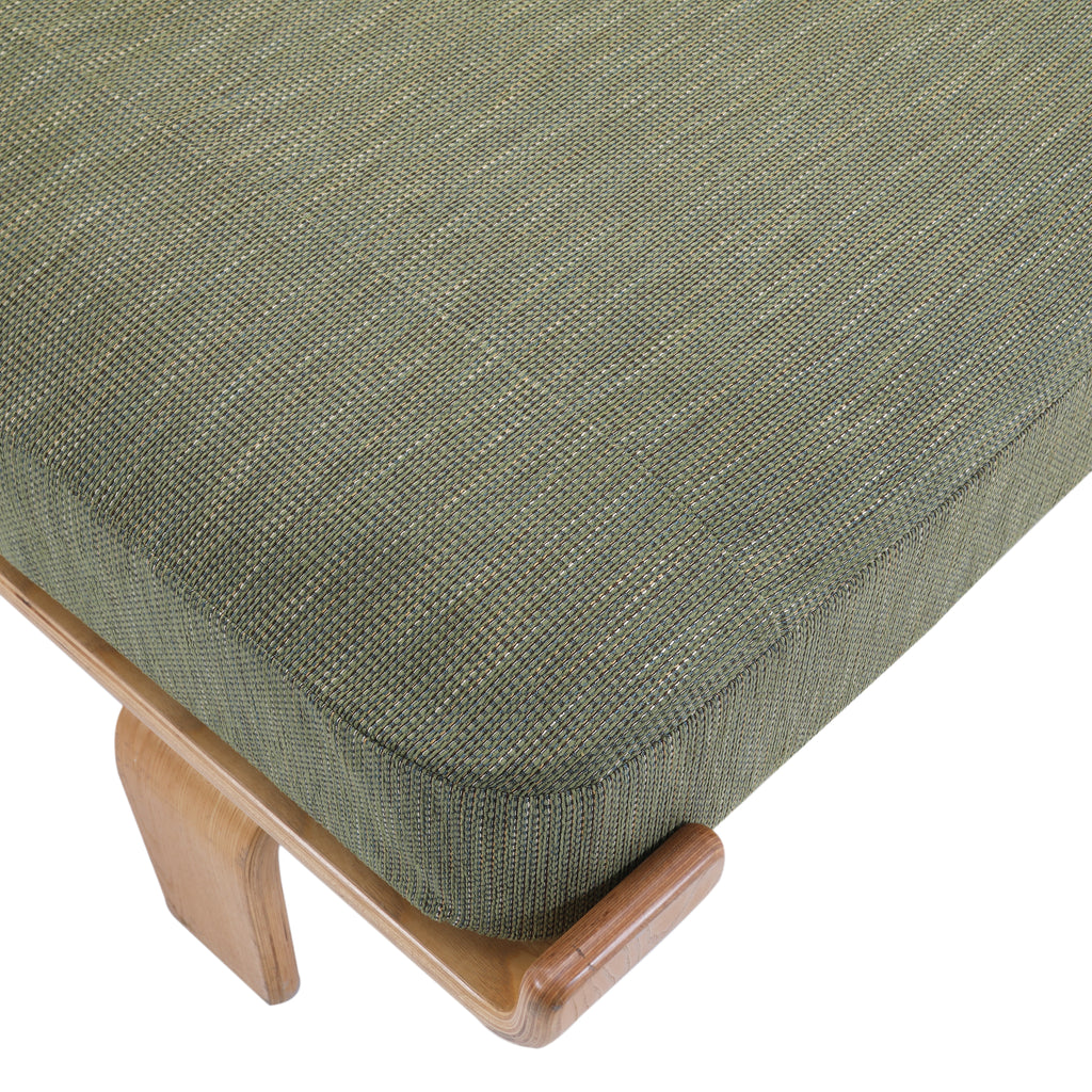 Queen Mattress w/ Green Mattress Cover