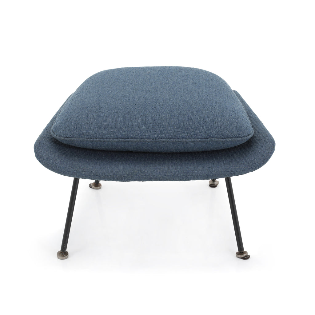Blue Womb Ottoman