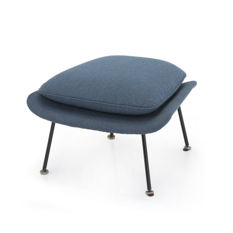Blue Womb Ottoman