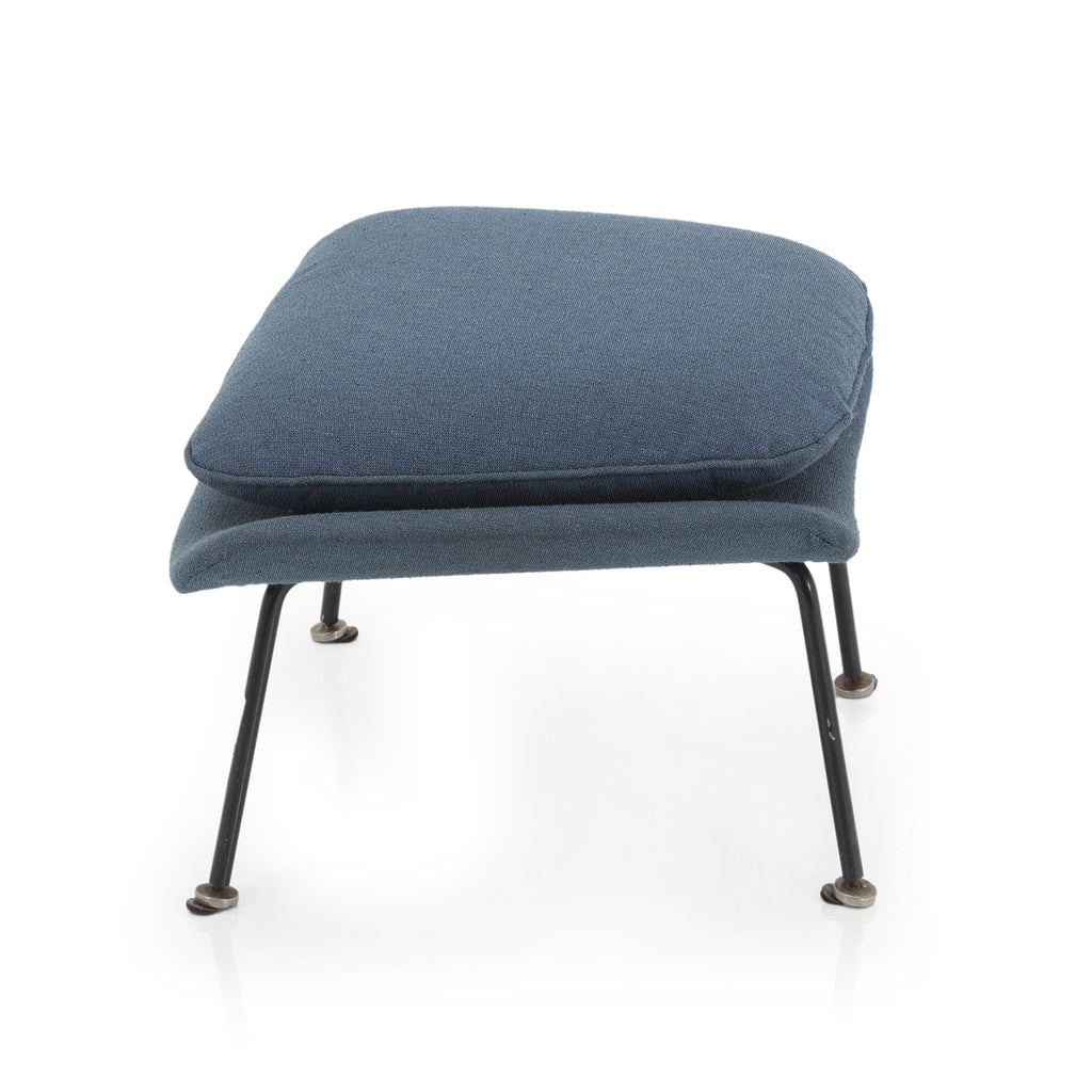 Blue Womb Ottoman