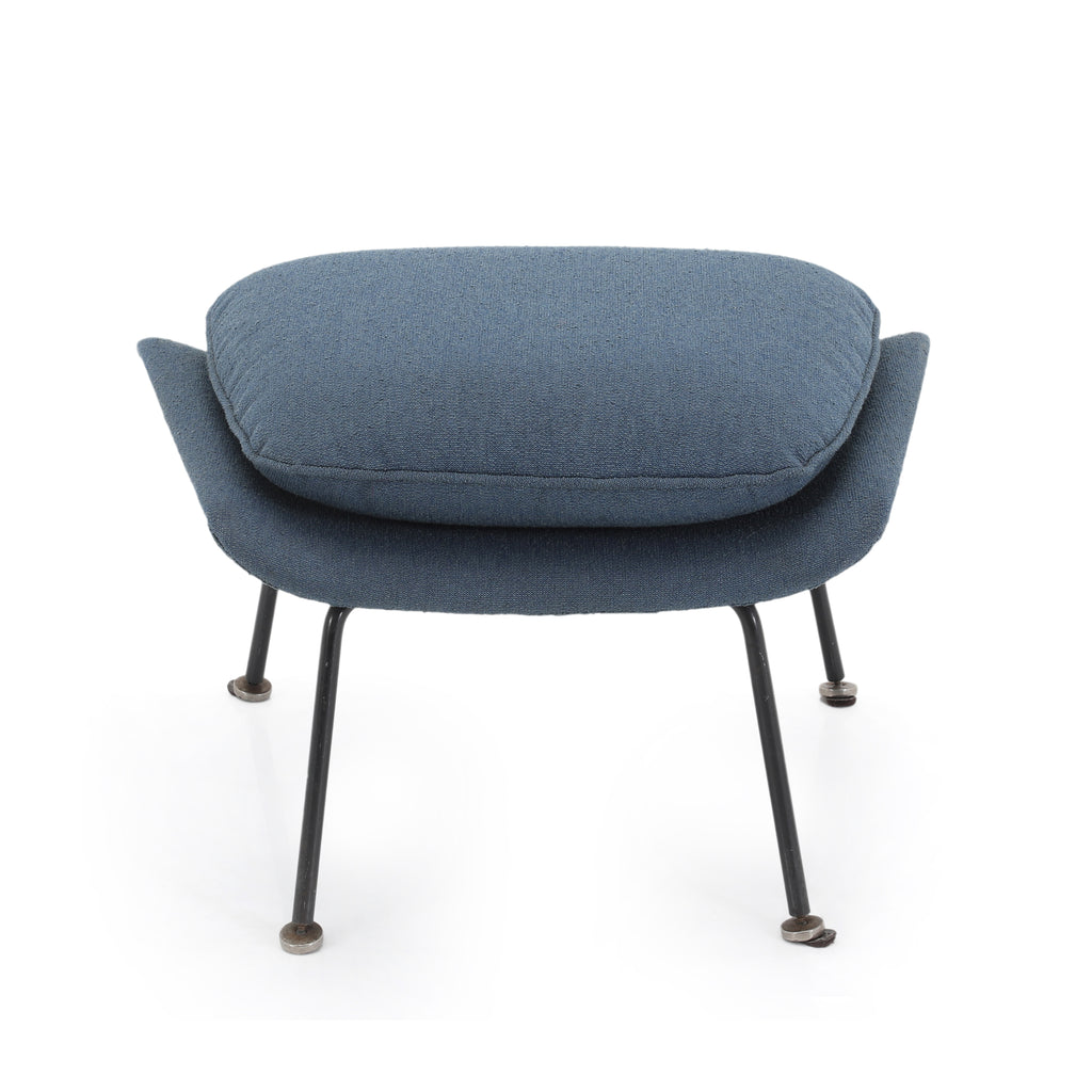 Blue Womb Ottoman