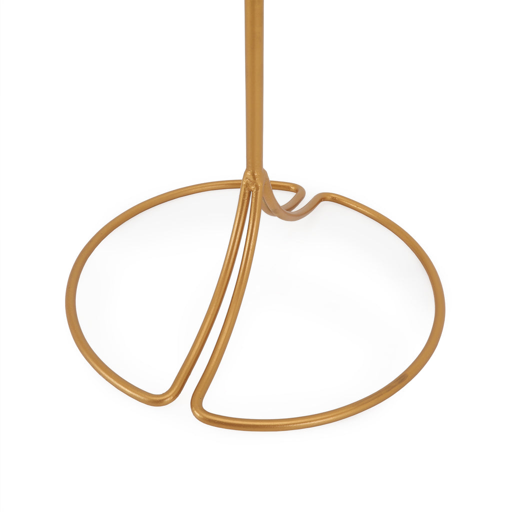 Gold Candelabra Floor Lamp
