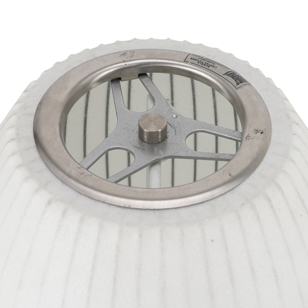 George Nelson Cigar Table Lamp Chrome Base
