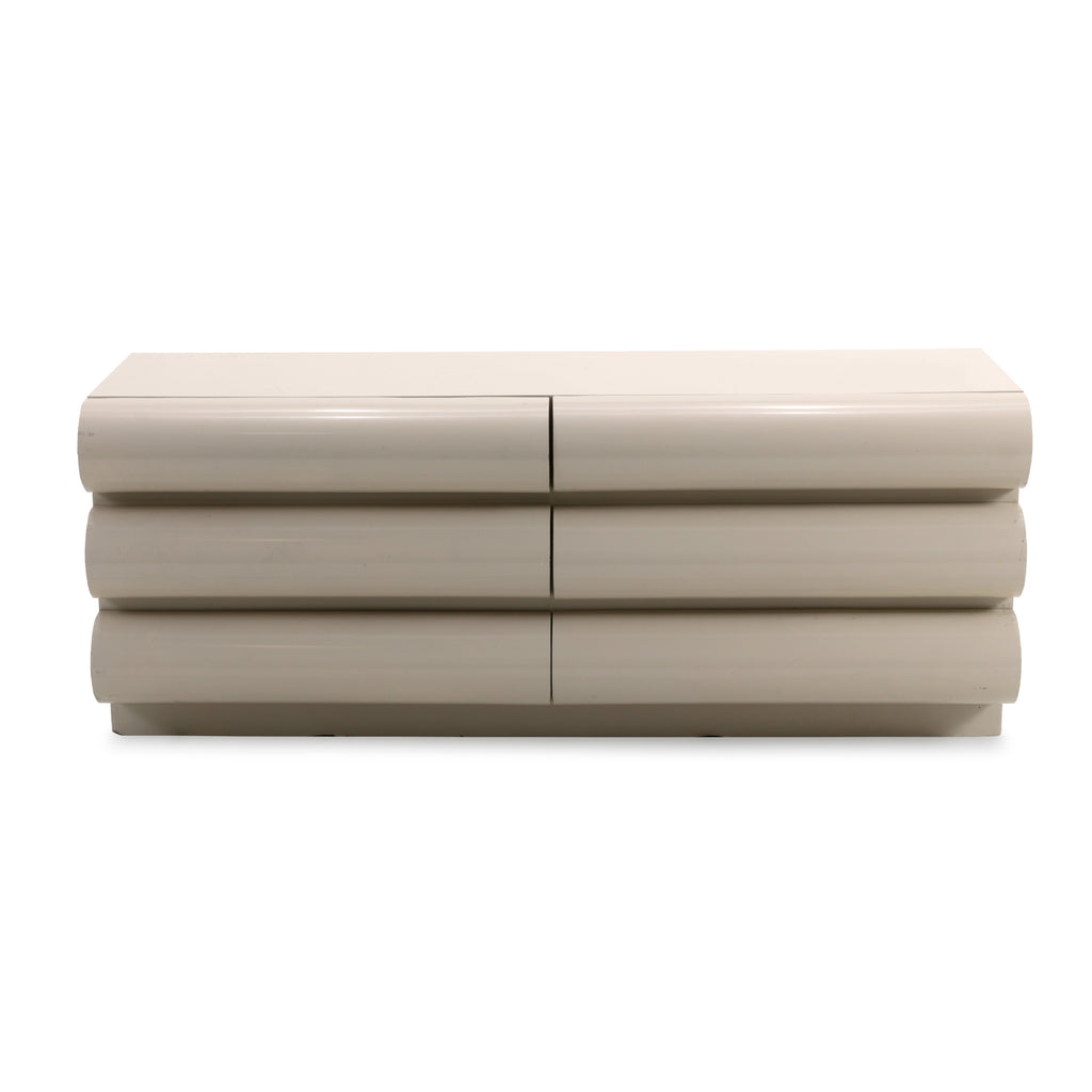 Cream Lacquer Dresser