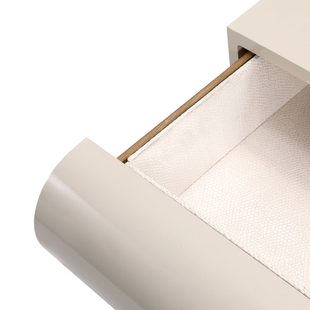 Cream Lacquer Dresser
