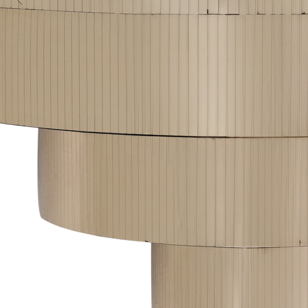 Gold Mirror Wall Shelf