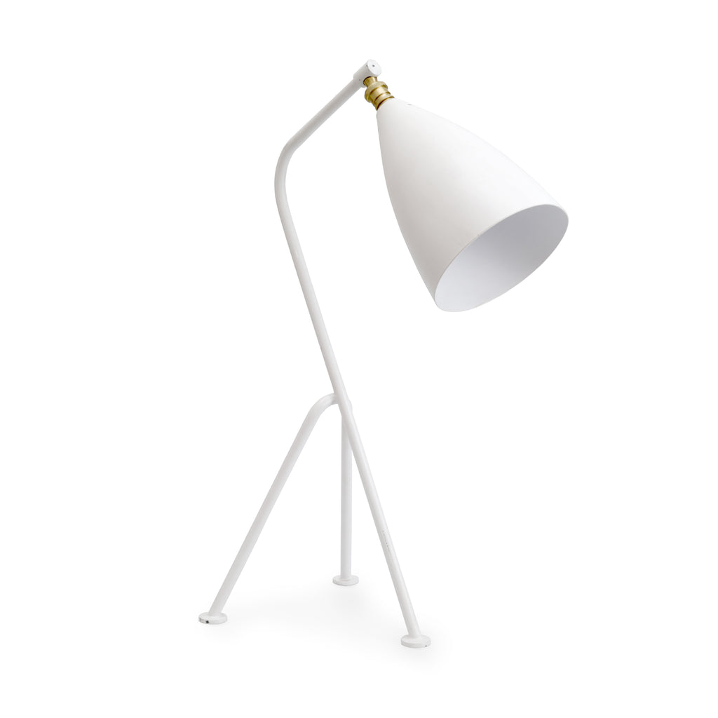 White Grasshopper Table Lamp