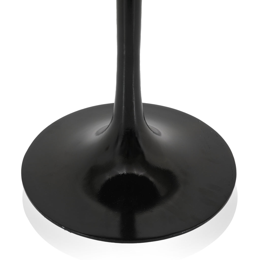 Gold Top Saarinen Style Side Table