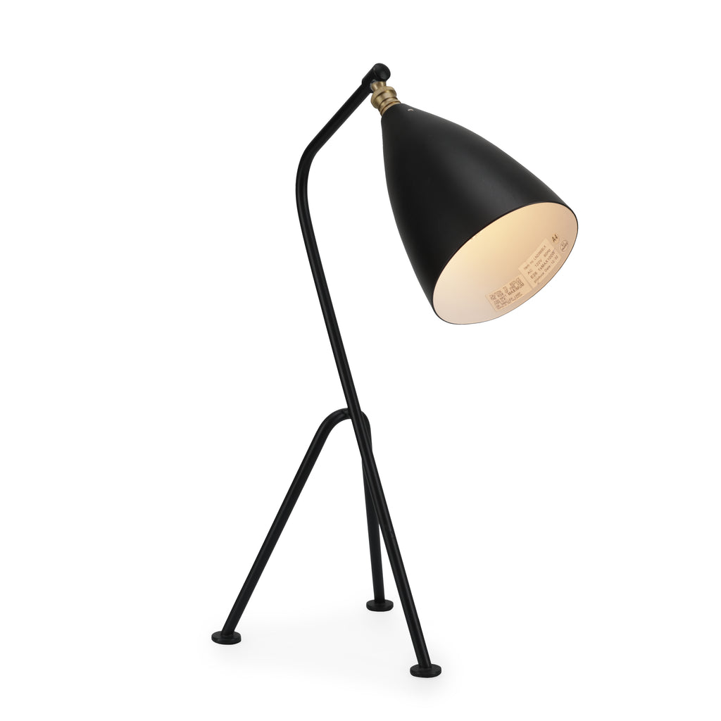 Black Grasshopper Table Lamp