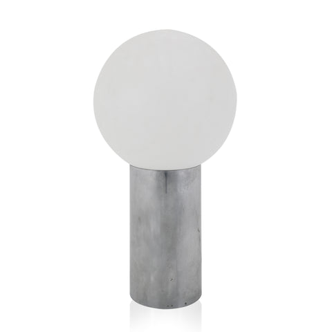 Chrome Orb Lamp