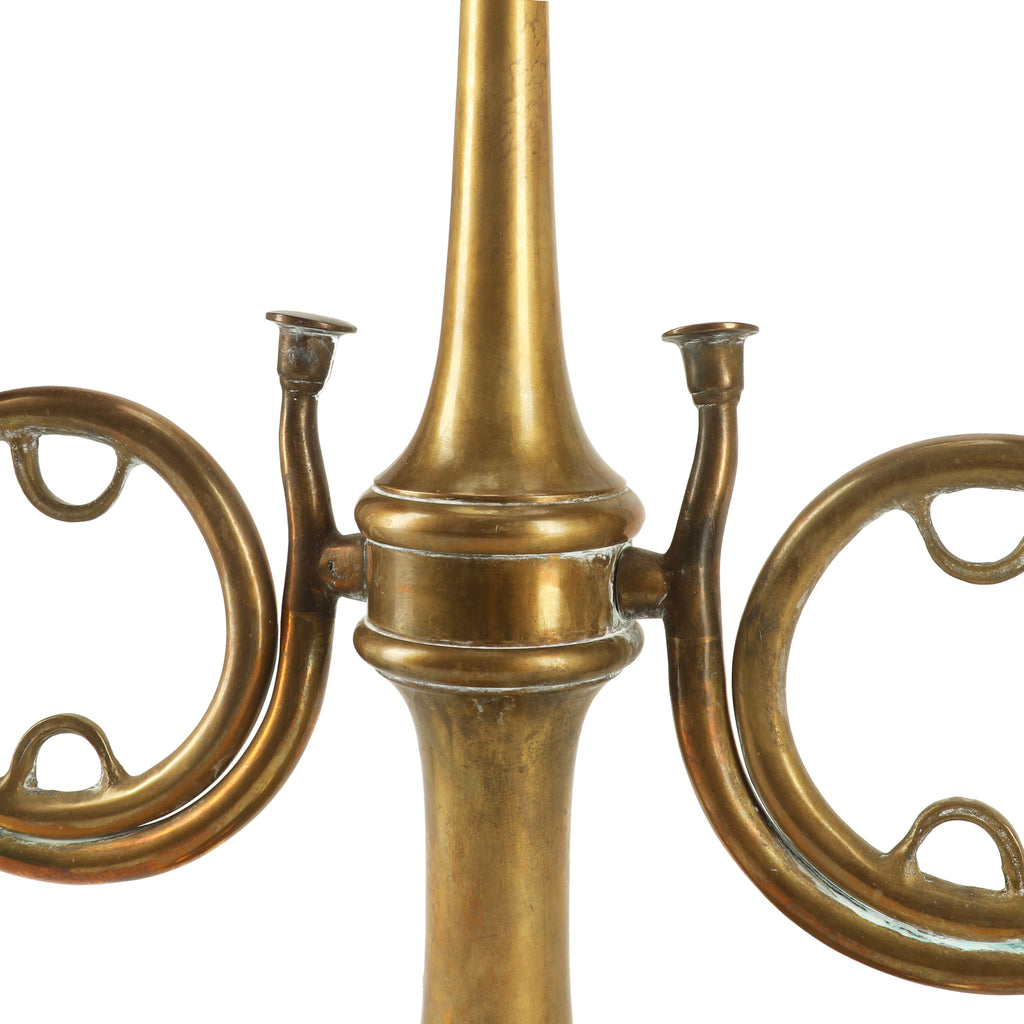 Brass Quad Table Lamp