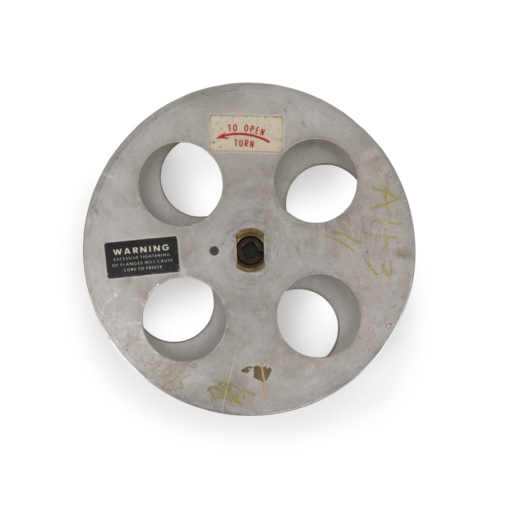 Grey Metal Empty Reel