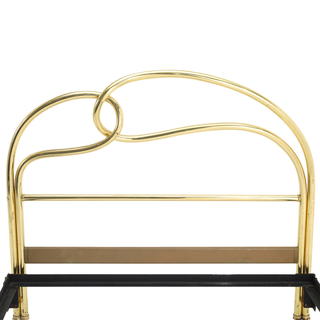 Vintage Gold Loop Queen Bed