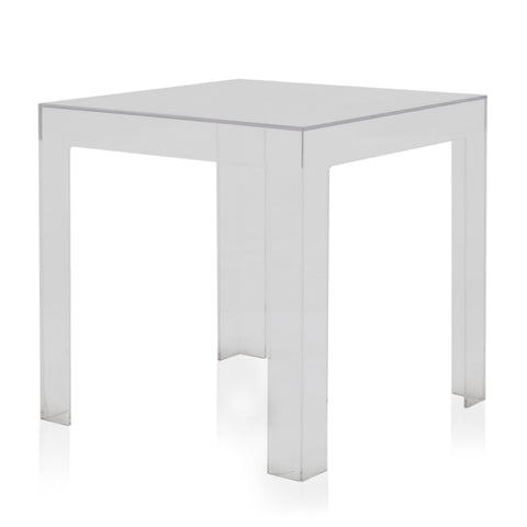 Clear Acrylic Square Side Table