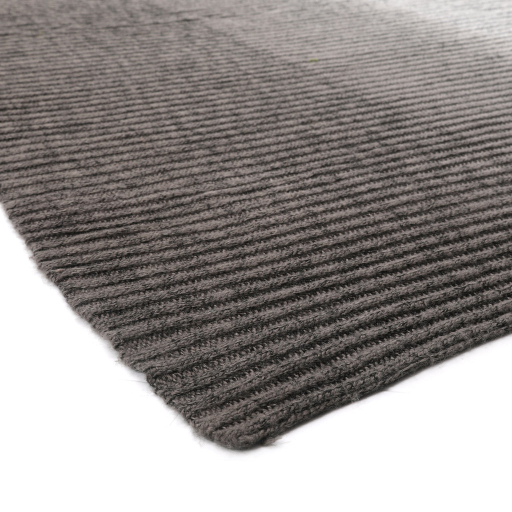 Grey Ombre Woven Throw Blanket