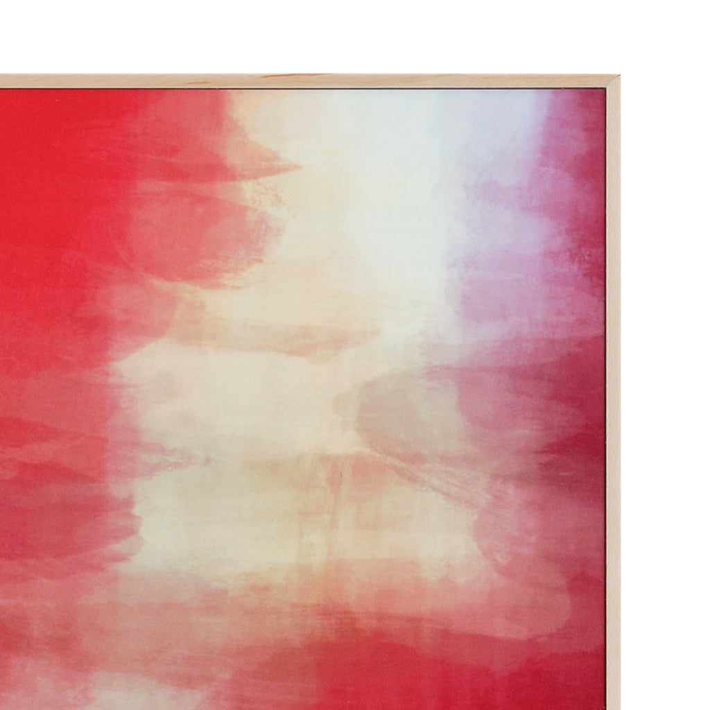 1317 (A+D) Red + Cream Subtle Abstract