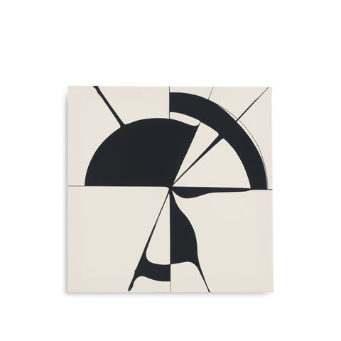 1321 (A+D) Sundial BW Canvas