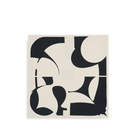 1322 (A+D) Round The Clock BW Canvas