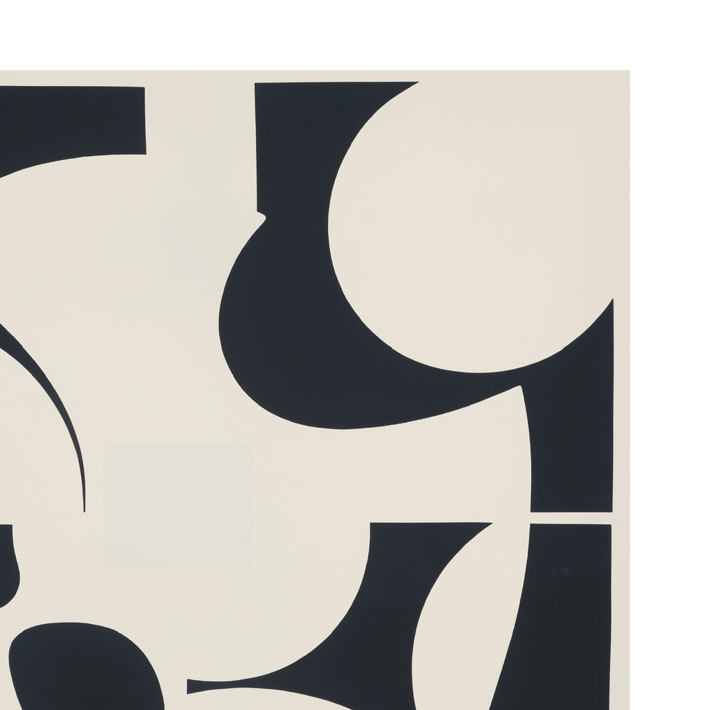 1322 (A+D) Round The Clock BW Canvas
